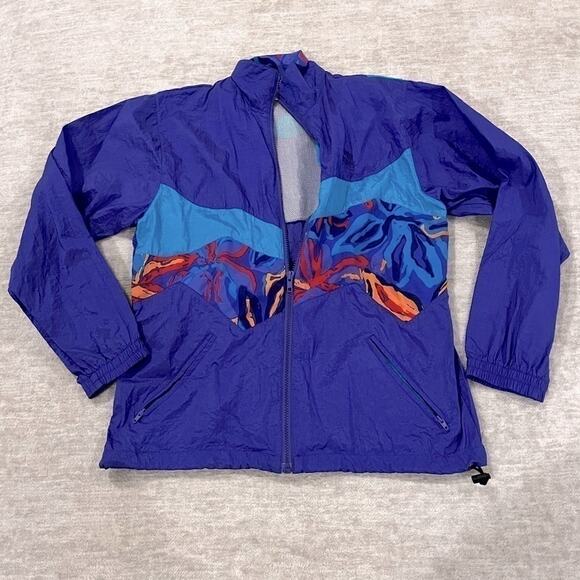 Moving Comfort Jackets & Blazers - Vintage track jacket 80s color way swisher vented back large moving comfort